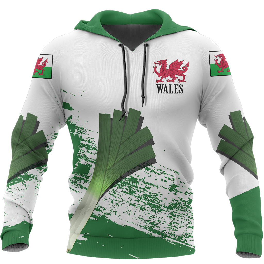 Wales Leek Hoodie Special Version NVD1065-Apparel-Dung Van-Hoodie-S-Vibe Cosy™