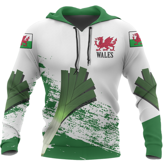 Wales Leek Hoodie Special Version NVD1065-Apparel-Dung Van-Hoodie-S-Vibe Cosy™