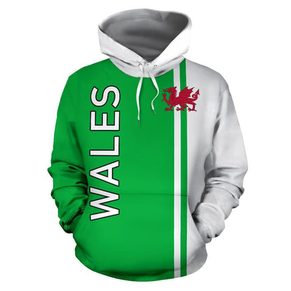 Wales All Over Hoodie - Straight Version NVD1068-Apparel-Dung Van-Hoodie-S-Vibe Cosy™