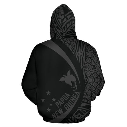 Papua New Guinea Polynesian Hoodie - Circle Style 01 - J4 NVD1100-Apparel-Ocean Hoodie-Hoodie-S-Vibe Cosy™