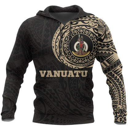 Vanuatu in My Heart - Tattoo Style Hoodie NVD1188-Apparel-Dung Van-Hoodie-S-Vibe Cosy™