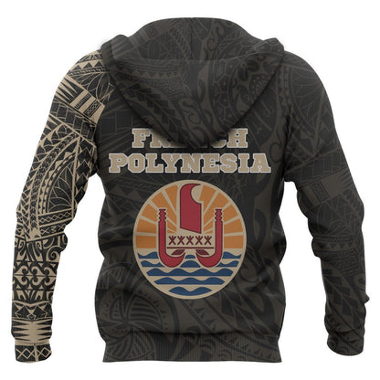 French Polynesia In My Heart Polynesian Printed Shirts TT0073-Apparel-TT-Hoodie-S-Vibe Cosy™