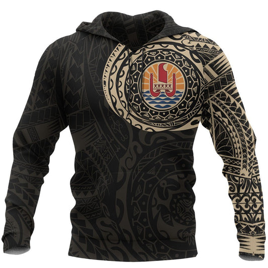 French Polynesia In My Heart Polynesian Printed Shirts TT0073-Apparel-TT-Hoodie-S-Vibe Cosy™