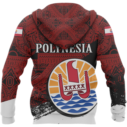 French Polynesia Special Hoodie NVD1221-Apparel-Dung Van-Hoodie-S-Vibe Cosy™
