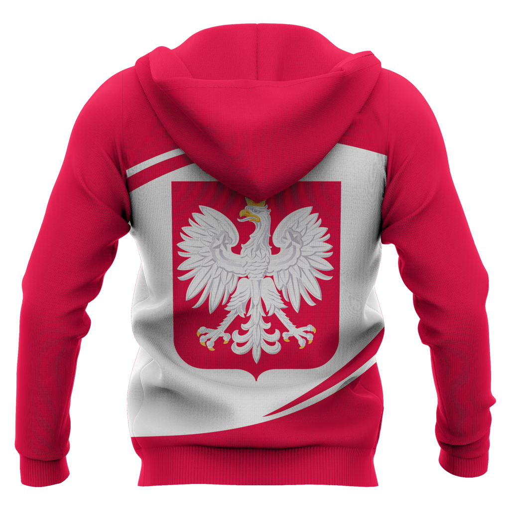 Poland Flag Ellipse Style NVD1232 !-Apparel-Dung Van-Hoodie-S-Vibe Cosy™