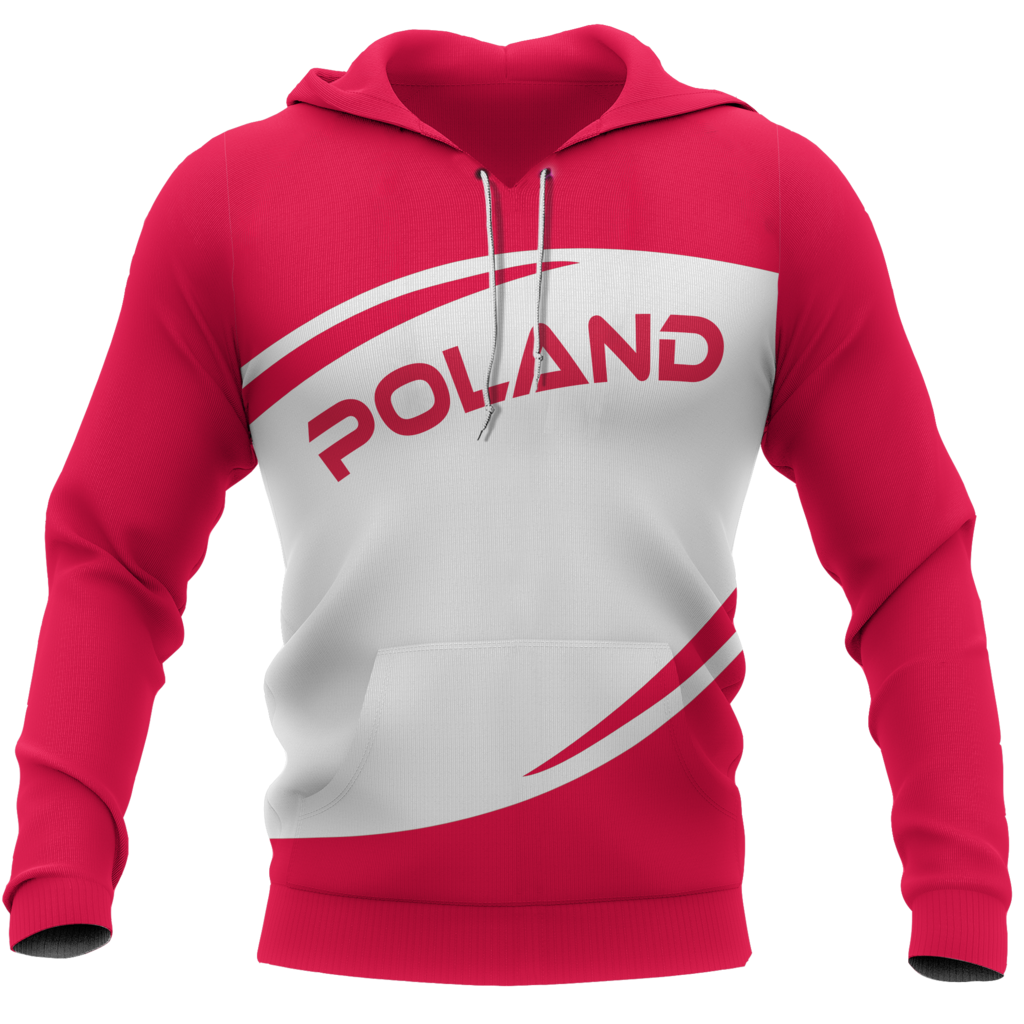 Poland Flag Ellipse Style NVD1232 !-Apparel-Dung Van-Hoodie-S-Vibe Cosy™