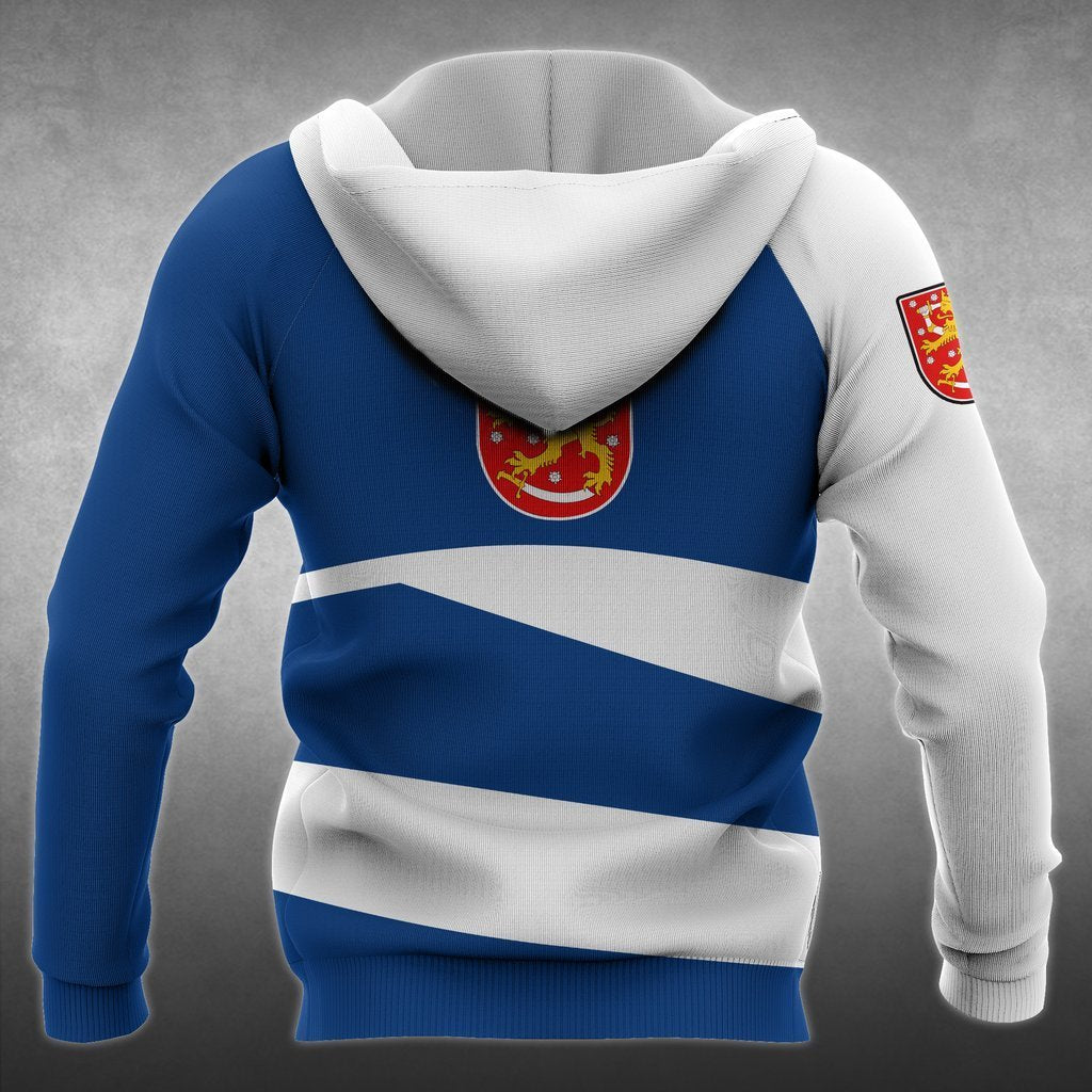 The Lion In Finland Hoodie NVD1248-Apparel-Dung Van-Hoodie-S-Vibe Cosy™