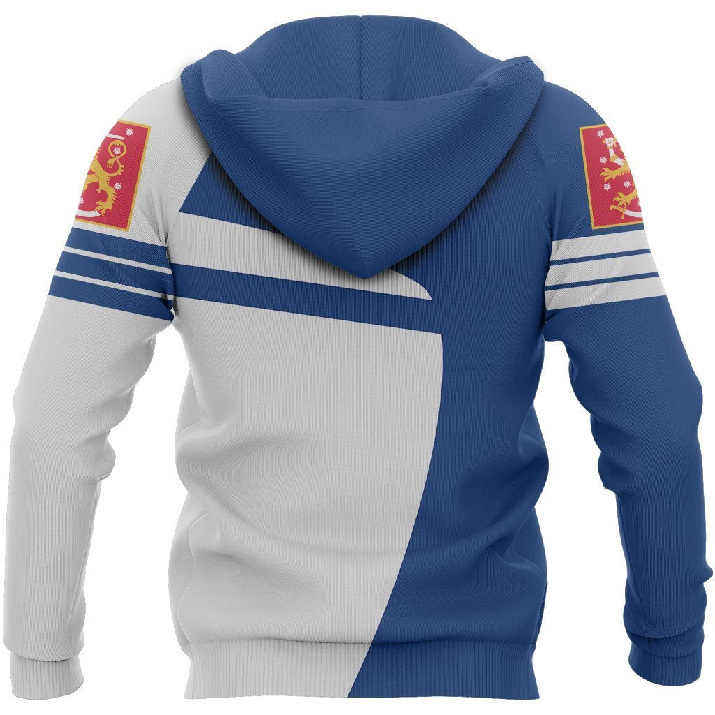 Finland Sport Hoodie - Premium Style NVD1252-Apparel-Dung Van-Hoodie-S-Vibe Cosy™
