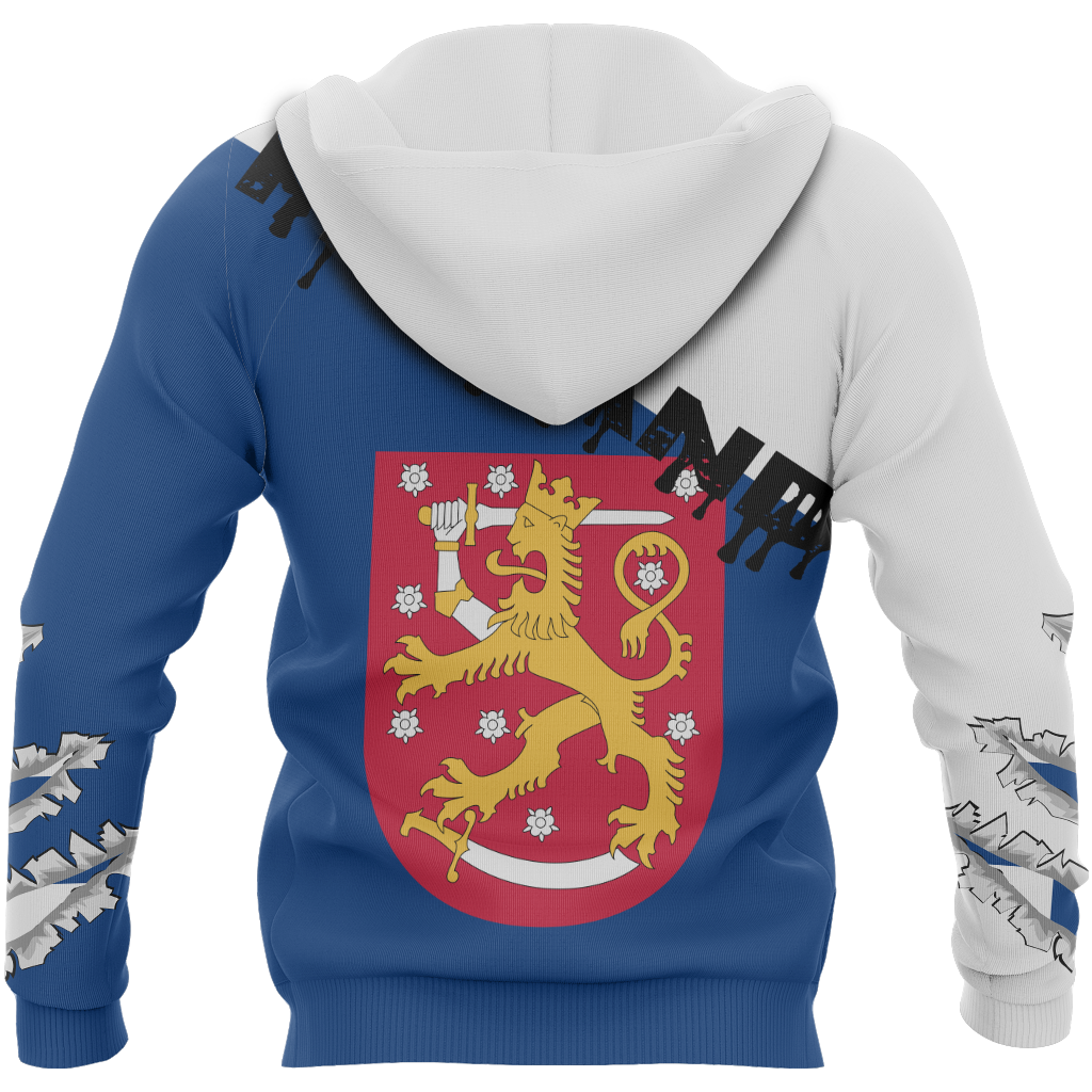 Finland - Brown Bear Special Hoodie NVD1257-Apparel-Dung Van-Hoodie-S-Vibe Cosy™