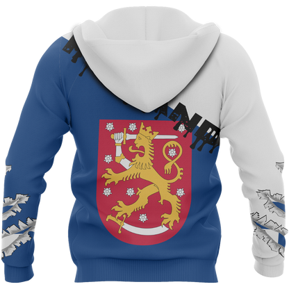 Finland - Brown Bear Special Hoodie NVD1257-Apparel-Dung Van-Hoodie-S-Vibe Cosy™