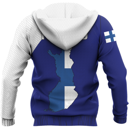 Finland Map Special Pullover Hoodie NVD1261-Apparel-Dung Van-Hoodie-S-Vibe Cosy™