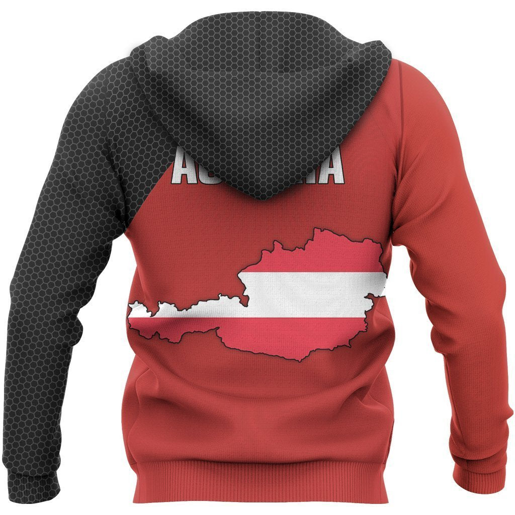 Austria Map Special Pullover Hoodie NVD1268-Apparel-Dung Van-Hoodie-S-Vibe Cosy™