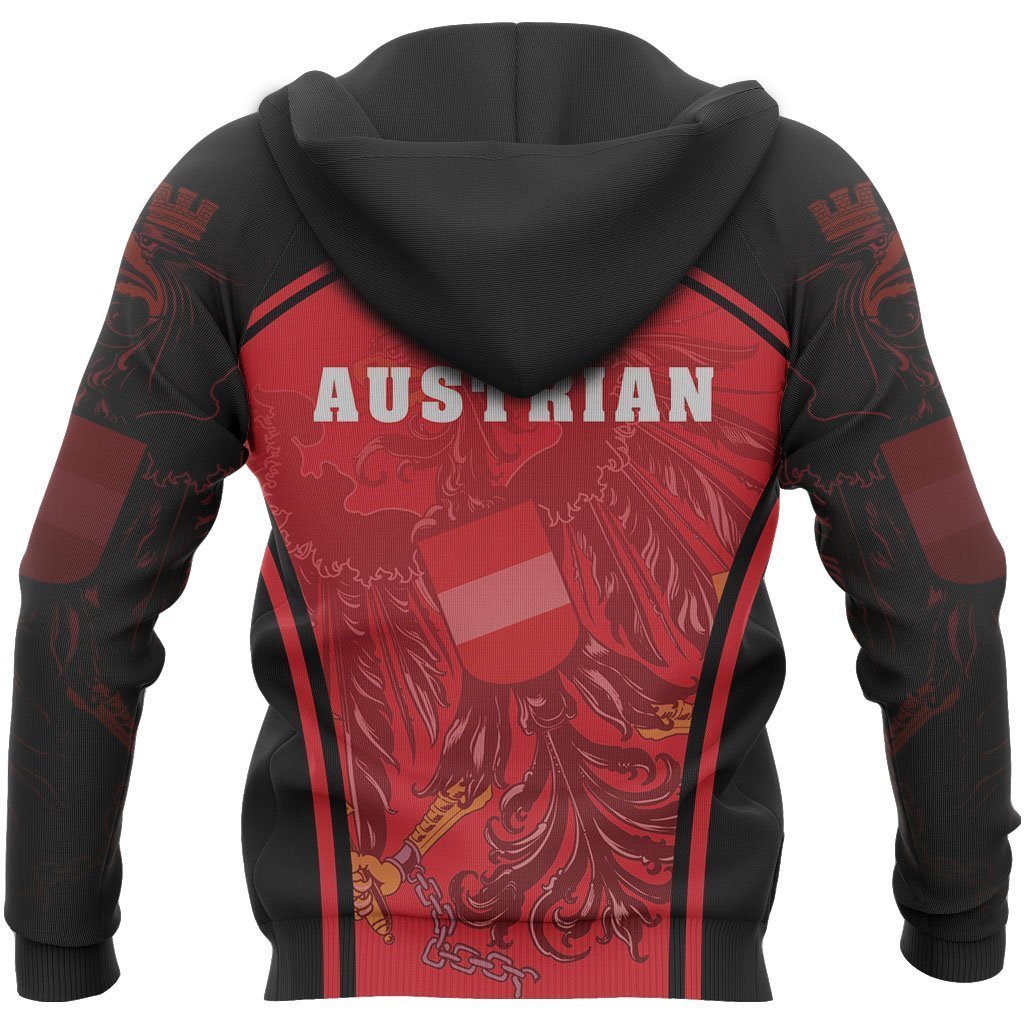 Austria Hoodie - Sport Style NVD1271-Apparel-Dung Van-Hoodie-S-Vibe Cosy™