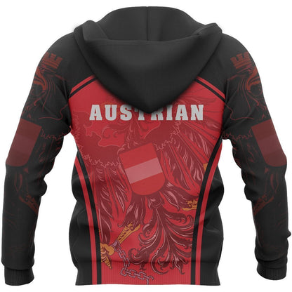 Austria Hoodie - Sport Style NVD1271-Apparel-Dung Van-Hoodie-S-Vibe Cosy™