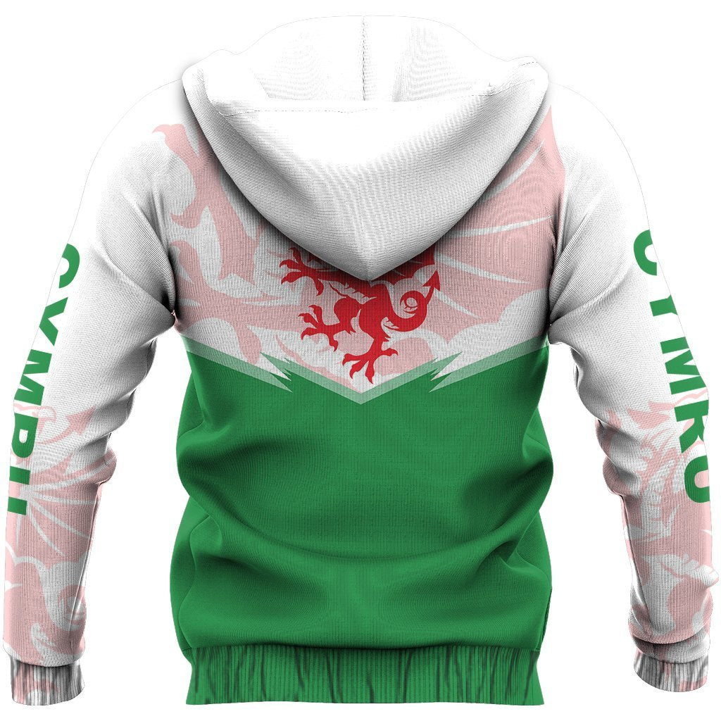Wales Flag Hoodie - Energy Style NVD1283-Apparel-Dung Van-Hoodie-S-Vibe Cosy™
