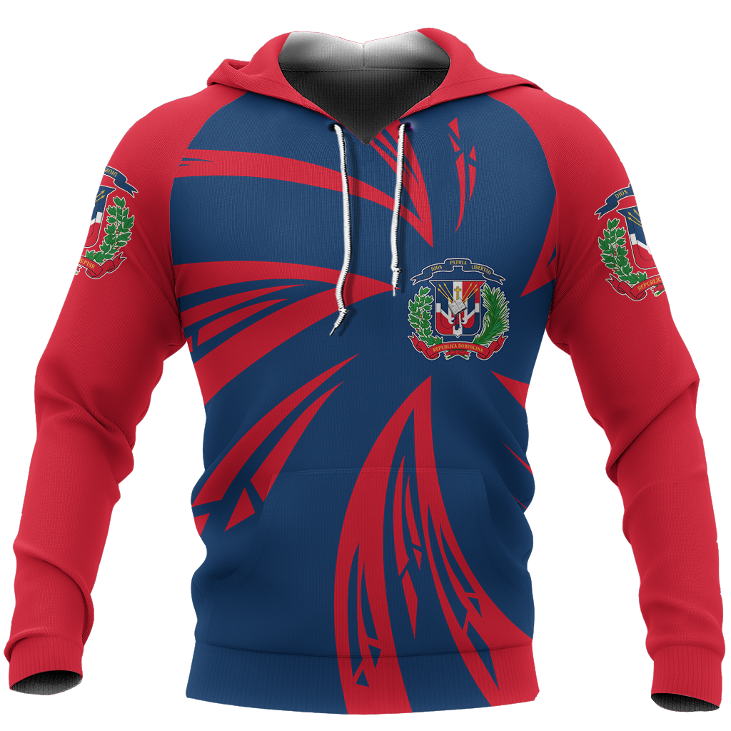 Dominican Republic Sport Hoodie - Cyclone Style NVD1291-Apparel-Dung Van-Hoodie-S-Vibe Cosy™