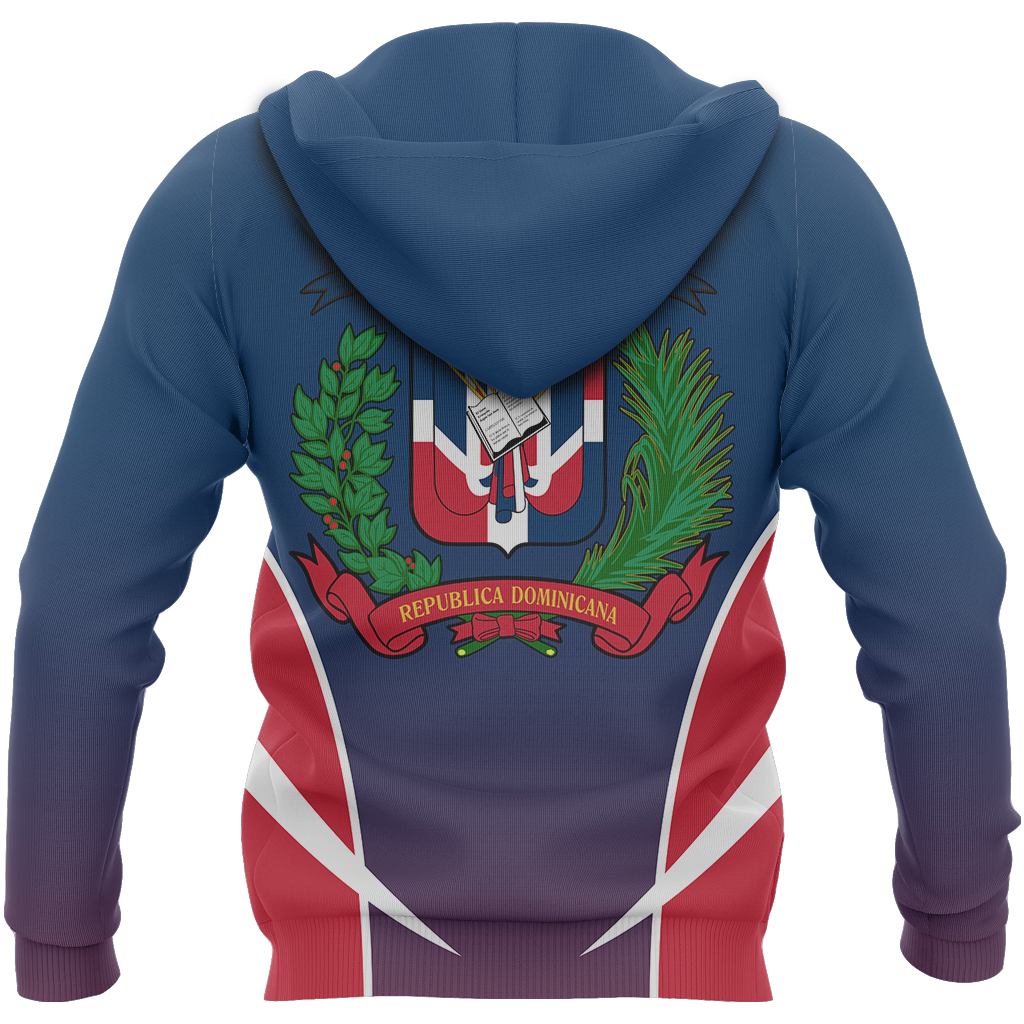 Dominican Republic Active Special Zip Hoodie NVD1296-Apparel-Dung Van-Hoodie-S-Vibe Cosy™