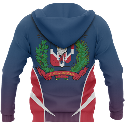 Dominican Republic Active Special Zip Hoodie NVD1296-Apparel-Dung Van-Hoodie-S-Vibe Cosy™