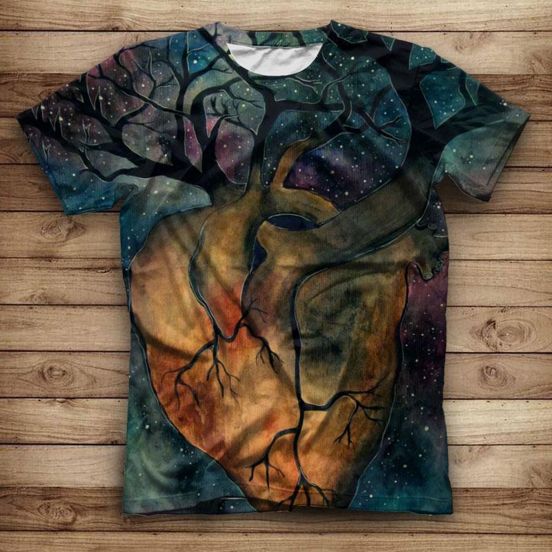 Tree of Life Tee NVD1320-Apparel-Dung Van-T-Shirt-S-Vibe Cosy™