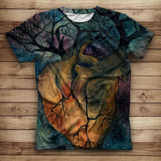 Tree of Life Tee NVD1320-Apparel-Dung Van-T-Shirt-S-Vibe Cosy™