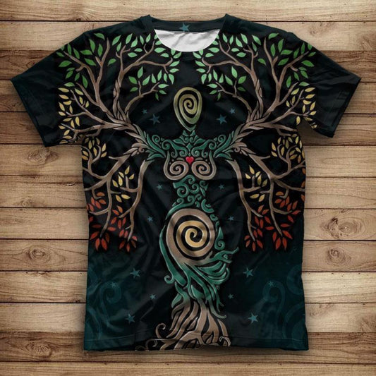 Tree of Life Tee NVD1321-Apparel-Dung Van-Hoodie-S-Vibe Cosy™