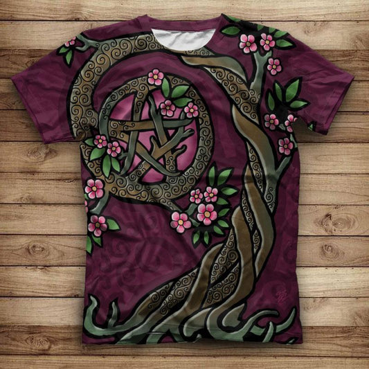 Tree of Life Tee NVD1323-Apparel-Dung Van-T-Shirt-S-Vibe Cosy™