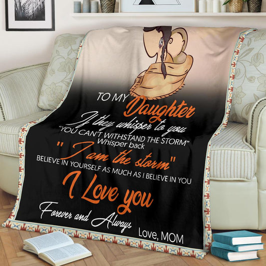 Native American 3D All Over Printed Blanket