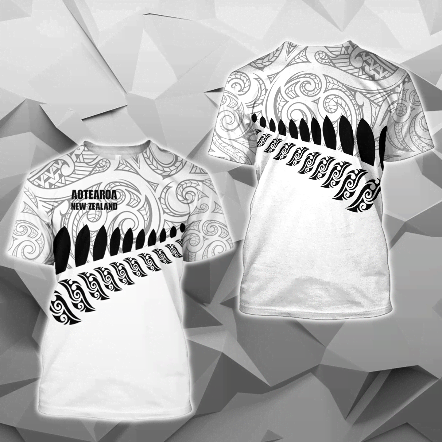 New Zealand Aotearoa Pullover Hoodie White Ver HC1003-Apparel-Huyencass-T-Shirt-S-Vibe Cosy™
