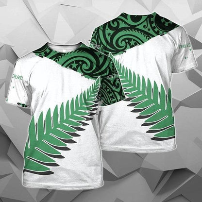 New Zealand Maori Fern Green Edition Pullover Hoodie HC1107-Apparel-Huyencass-T-Shirt-S-Vibe Cosy™