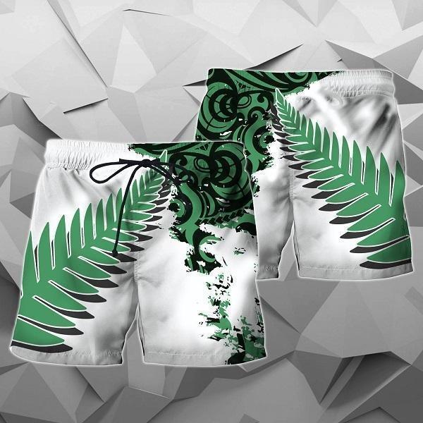 New Zealand Maori Fern Green Edition Pullover Hoodie HC1107-Apparel-Huyencass-Shorts-S-Vibe Cosy™