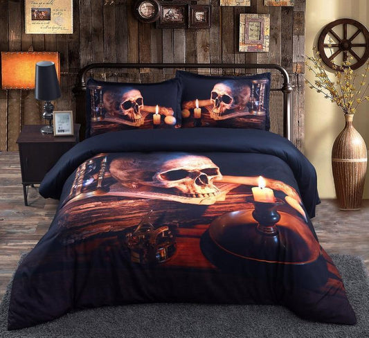 Night Flame Bedding set-Bedding Set-6teenth Outlet-Twin-Vibe Cosy™