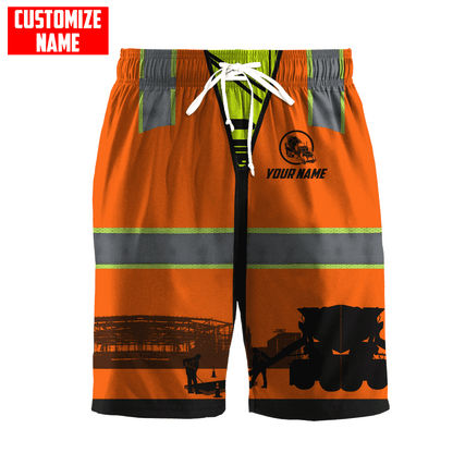 Concrete Finisher Not for the Weak Custom name 3D printed shirts