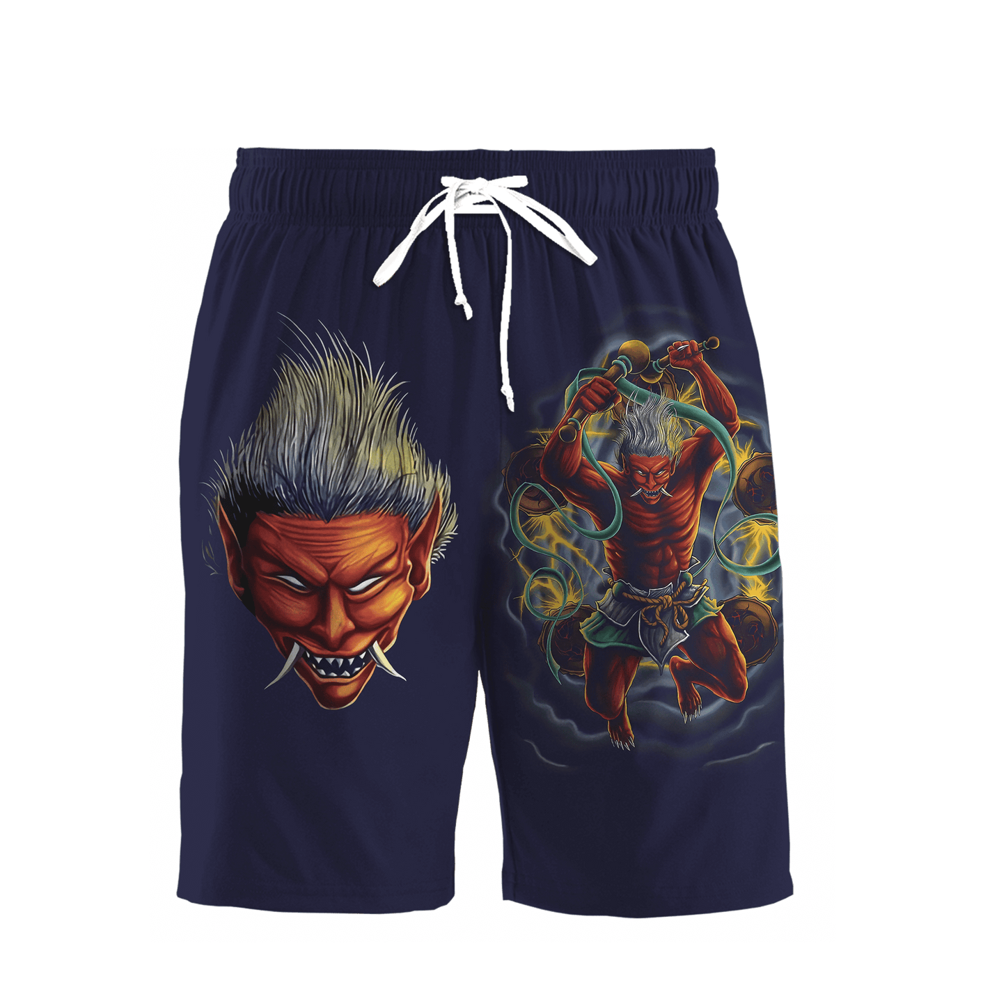 Japan Mythology Raijin 3D All Over Printed Unisex Shirts