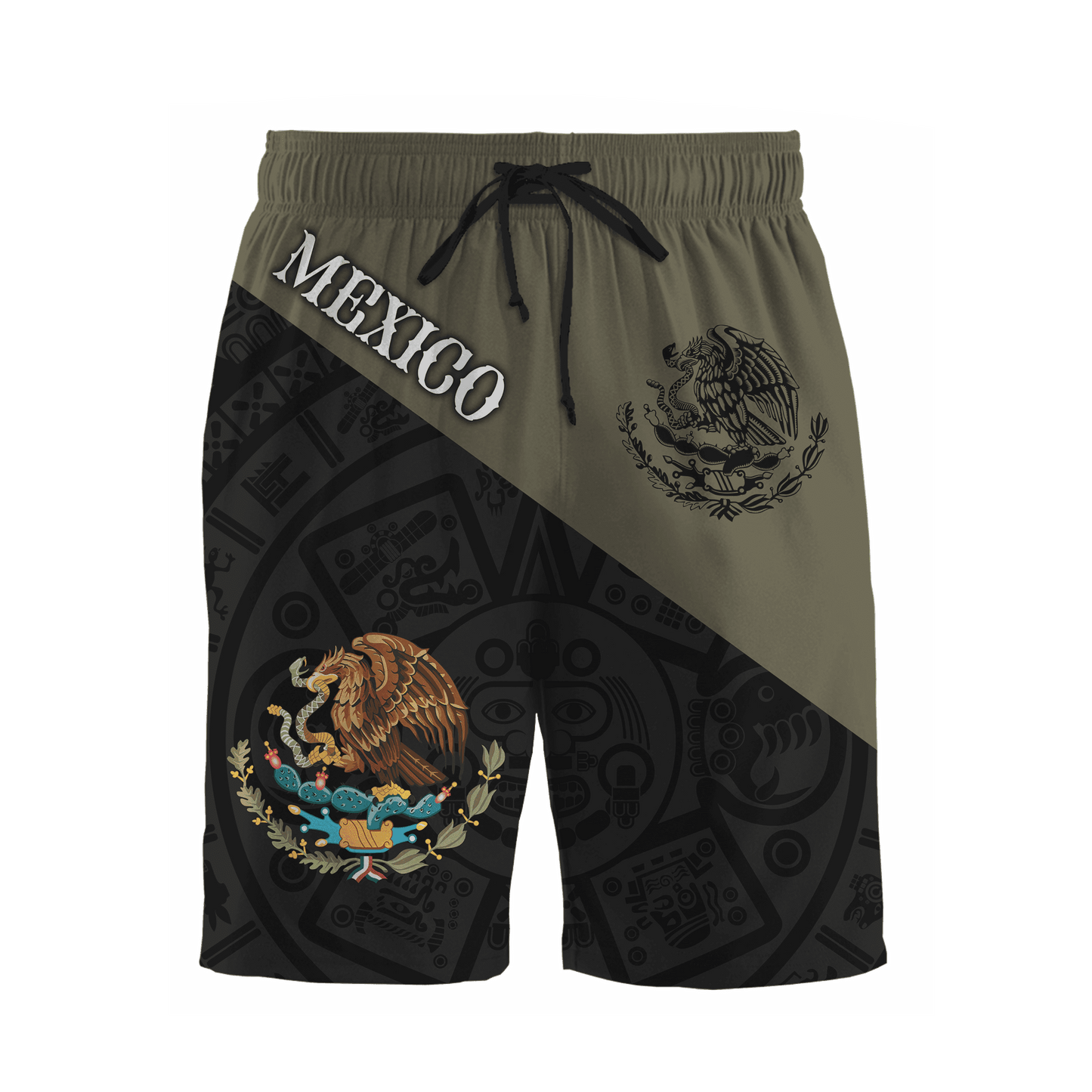 Personalized Name Mexico Combo T-shirt and Short 3D All Over Printed