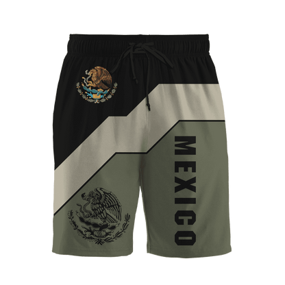 Personalized Name Mexico Combo T-shirt and Short 3D All Over Printed