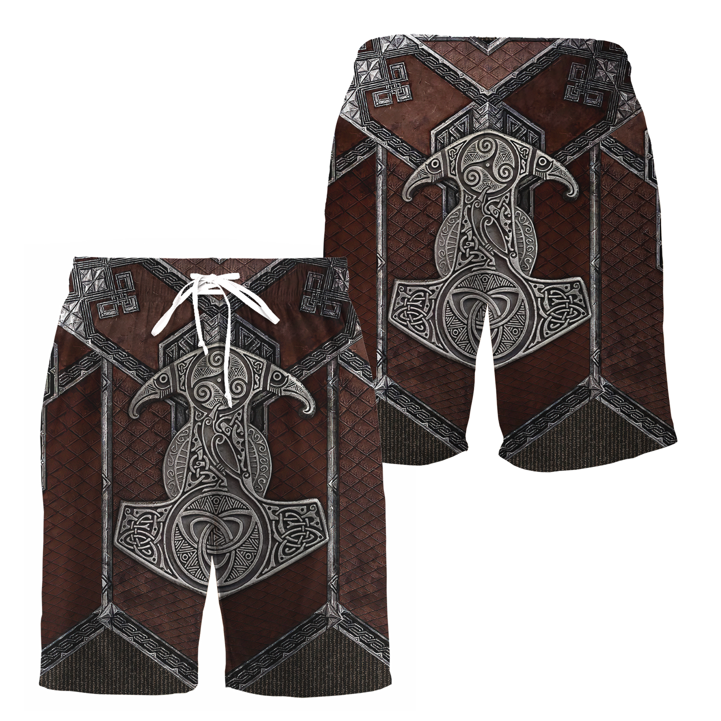 Viking 3D All Over Printed Combo T-Shirt BoardShorts