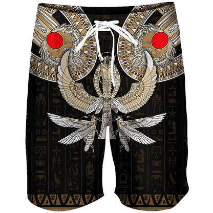 Ancient Egypt ver2 Painting Pattern 3D Tattoo Combo T-Shirt Short