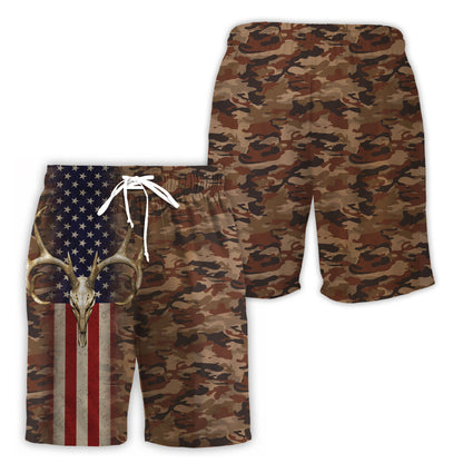 Hunting Season: Live Free Hunt Hard 3D All Over Printed Unisex Shirts