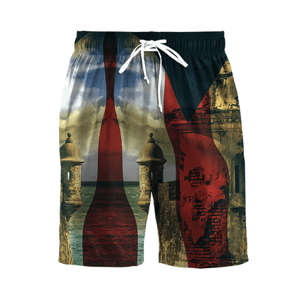 Customize Name Puerto Rico 3D All Over Printed Unisex Shirts
