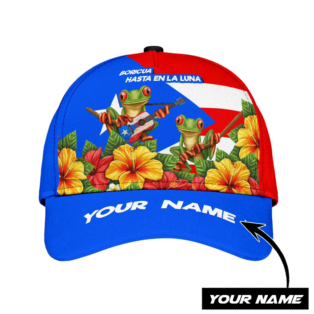 Customize Name Coqui Puerto Rico Classic Cap
