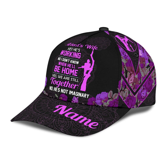 Arborist's wife purple classic cap
