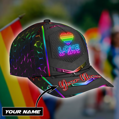 Custom Name XT Love is Love Cap MH24052105