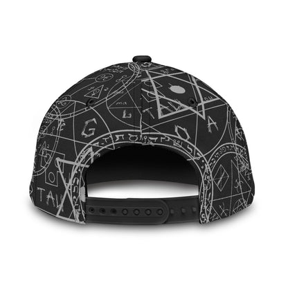 Customize Name Skull Classic Cap MH06032101