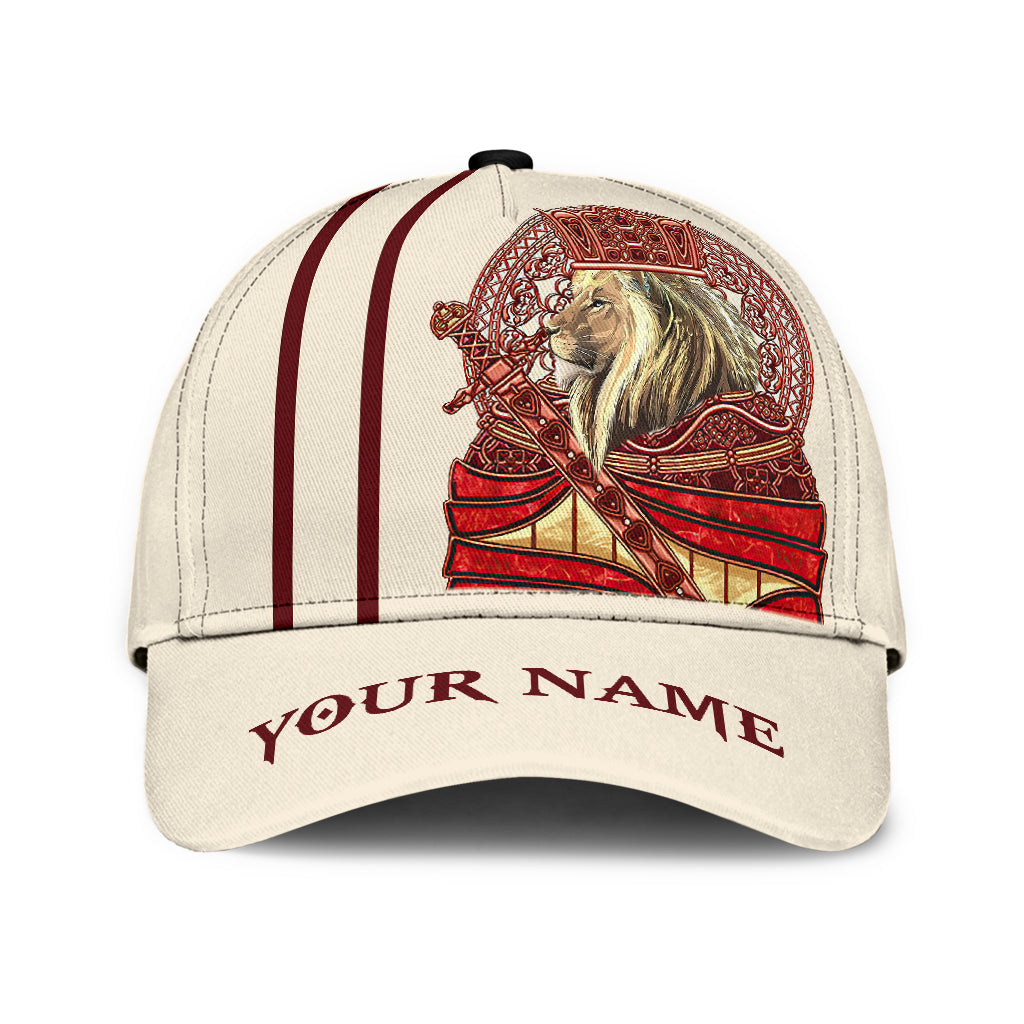 Customized Name King Lion Classic Cap