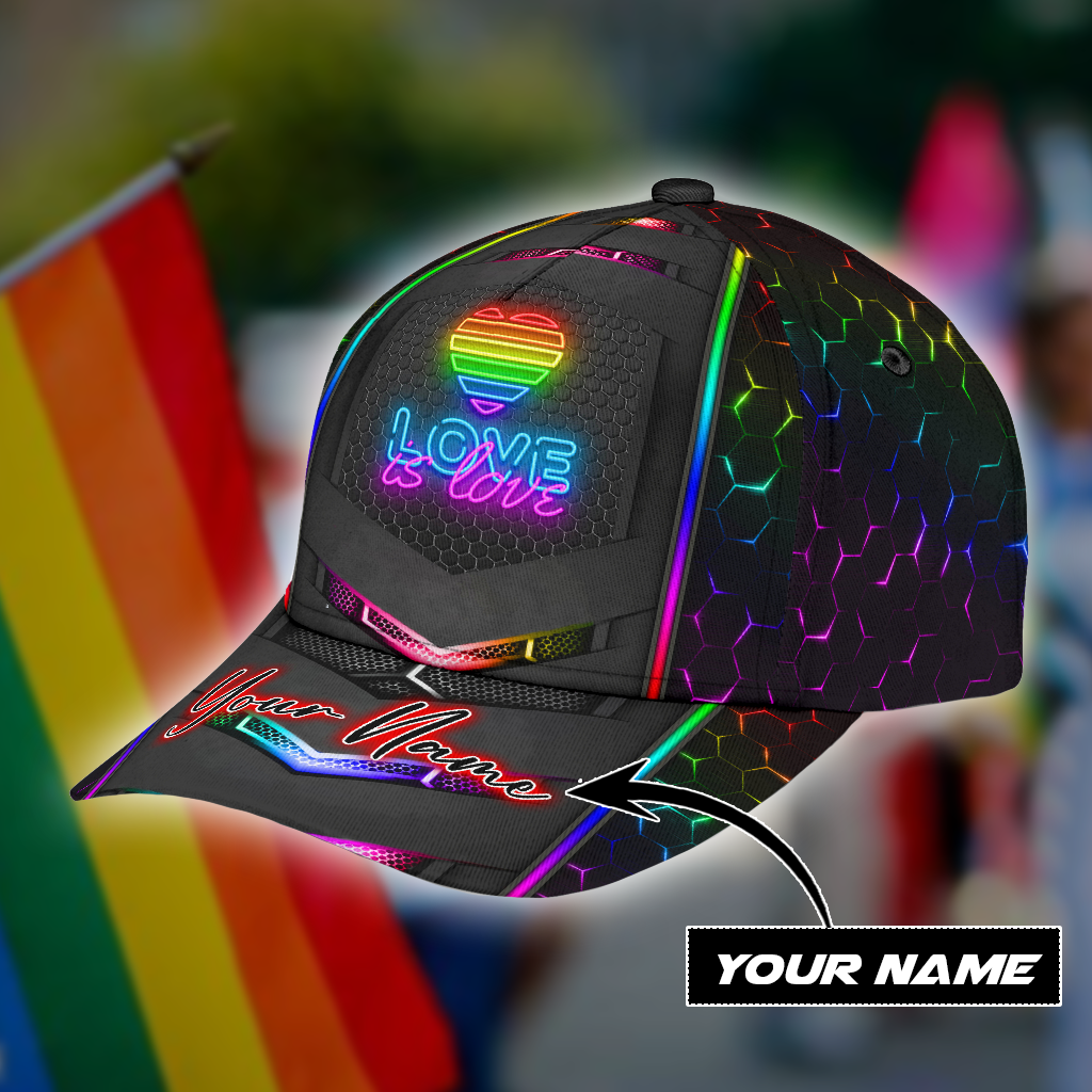 Custom Name XT Love is Love Cap MH24052105