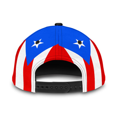 Customize Name Puerto Rico Classic Cap