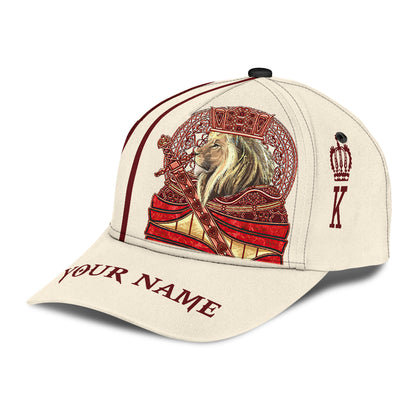Customized Name King Lion Classic Cap