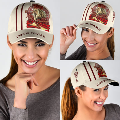 Customized Name King Lion Classic Cap