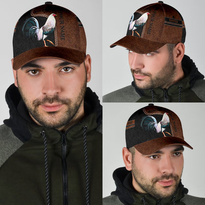 Personalized Rooster 3D Printed Cap TNA05052103VH.S1