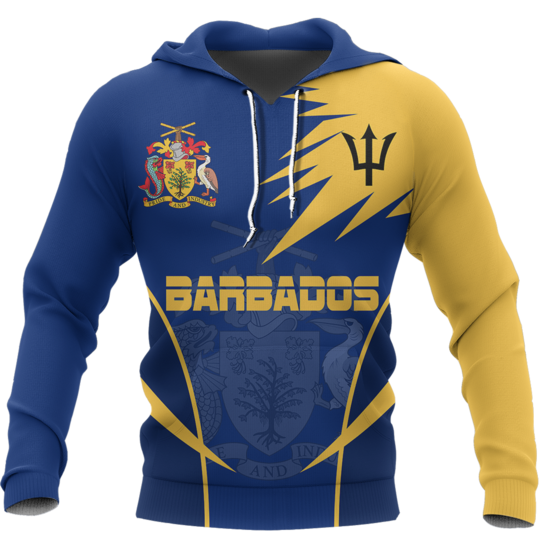 Barbados Active Special Hoodie-Apparel-PL8386-Hoodie-S-Vibe Cosy™